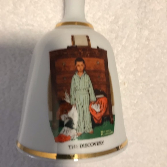 Vintage West Germany 1976 Danbury Mint Norman Rockwell Bell "The Discov… - Picture 6 of 6